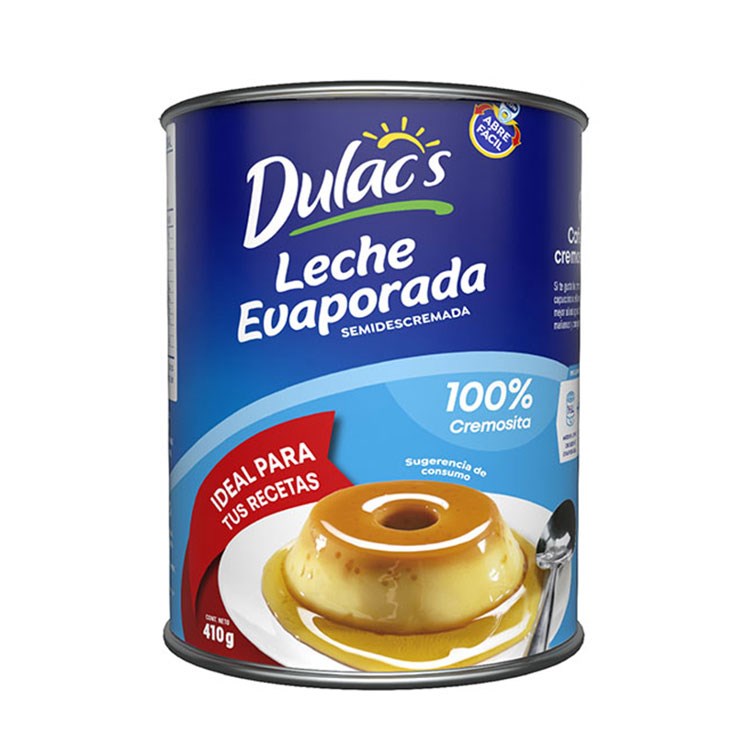 Leche Evaporada Lata Dulacs 410g Venezia Foods 2466